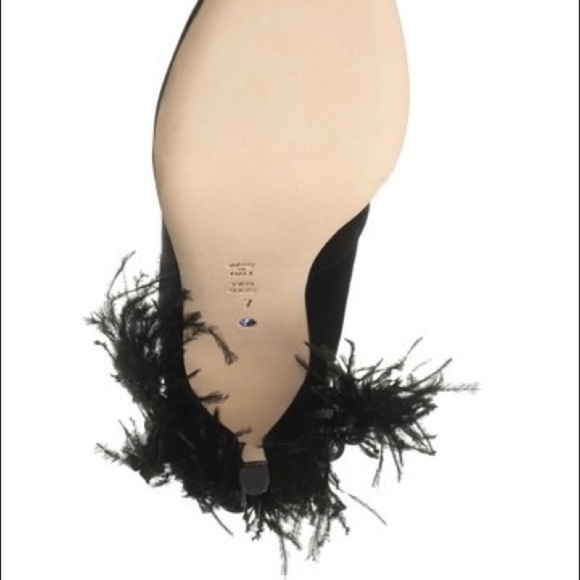 Something Bleu shiloh heel Pump Black 6 - Picture 3 of 6